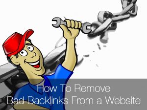 remove bad backlinks