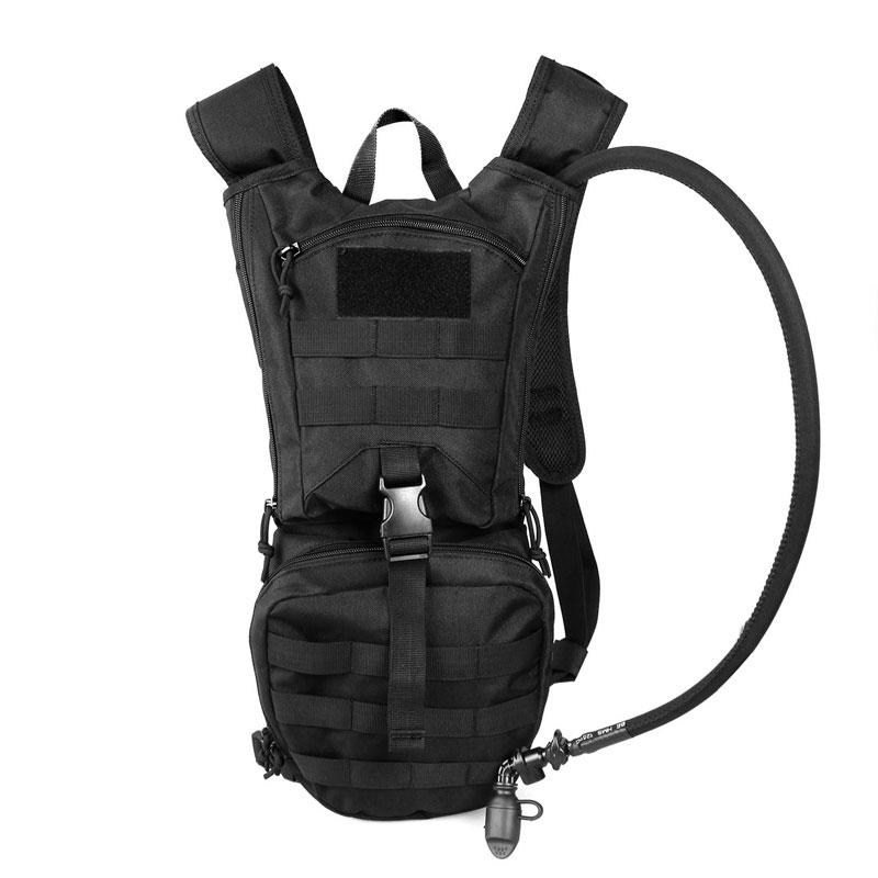 Tactical hydration pack backpack 900D with 2.5L bladder