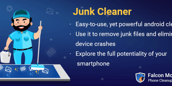 Cleanup Your Android Device Using Falcon Junk Cleaner For Android