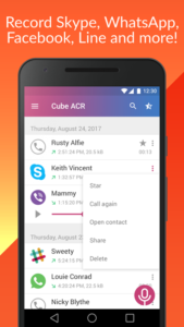 Cube Call recorder ACR