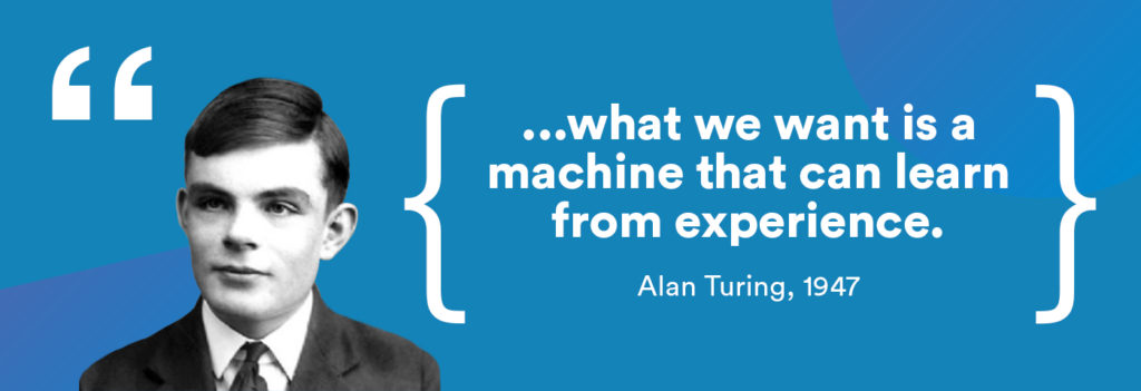 Alan Turing about deep learning