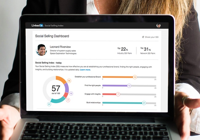 LinkedIn SSI Score