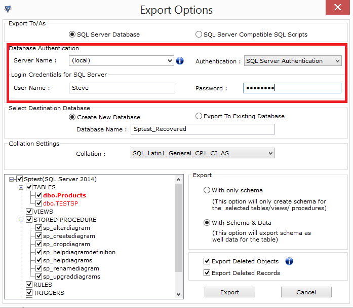 metadata corruption in SQL Server